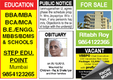 Asian Age Situation Wanted classified rates